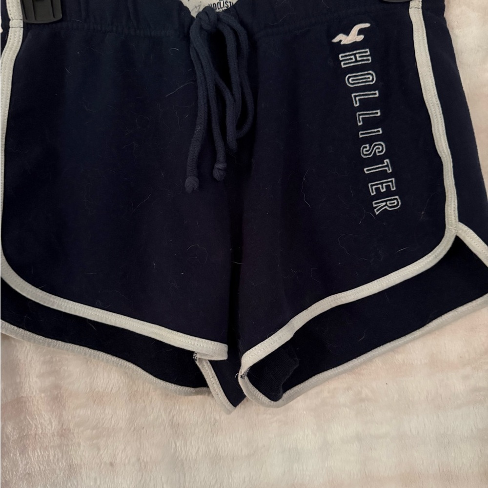 Hollister Women's Dark Blue Athletic Shorts